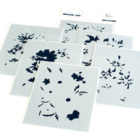 PinkFresh Studio - Painted Daisies - Stencil set