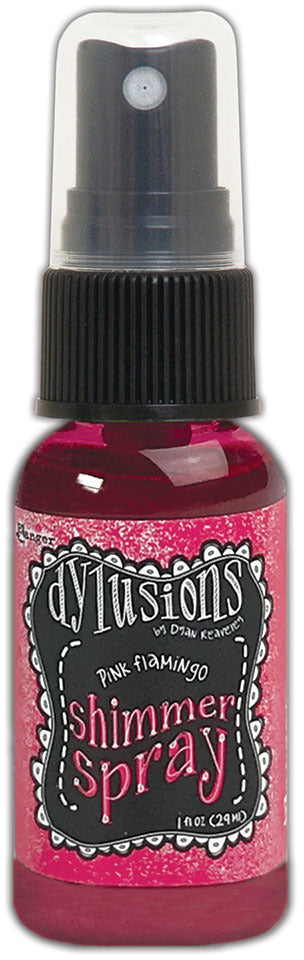 Dylusions Shimmer Spray - Pink Flamingo