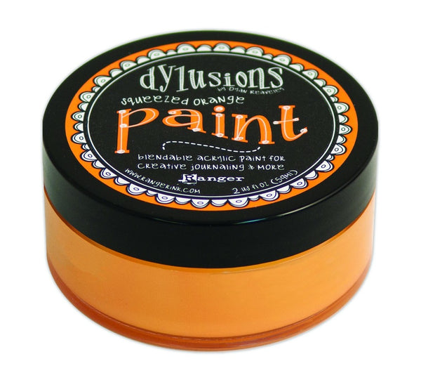 Dylusions Paints 2oz Pots - Squeezed Orange
