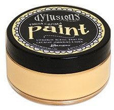 Dylusions Paints 2oz Pots - Vanilla Custard