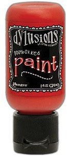 Dylusions Paint 1oz - Postbox Red