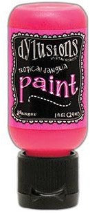 Dylusions Paint 1oz - Tropical Sangria