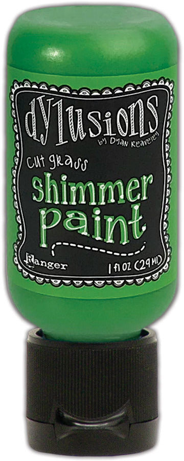 Dylusions Shimmer Paint 1oz - Cut Grass