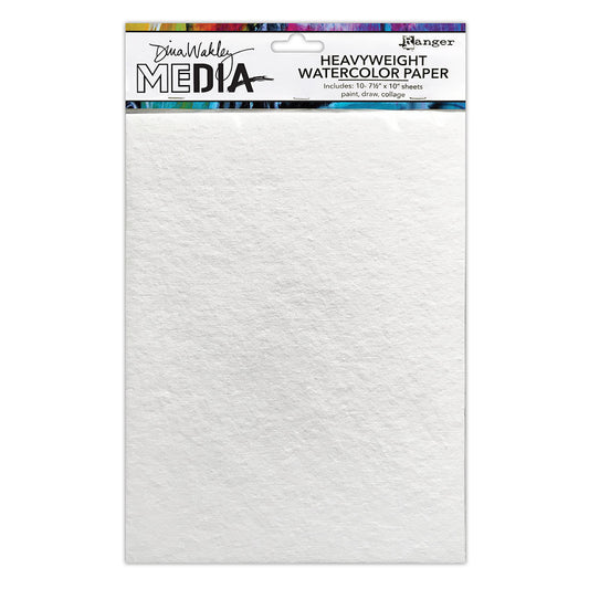 Dina Wakley Media - Heavyweight Watercolor Paper 10 sheets