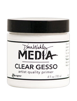 Ranger - Dina Wakley Media - Clear Gesso 4 Fl oz