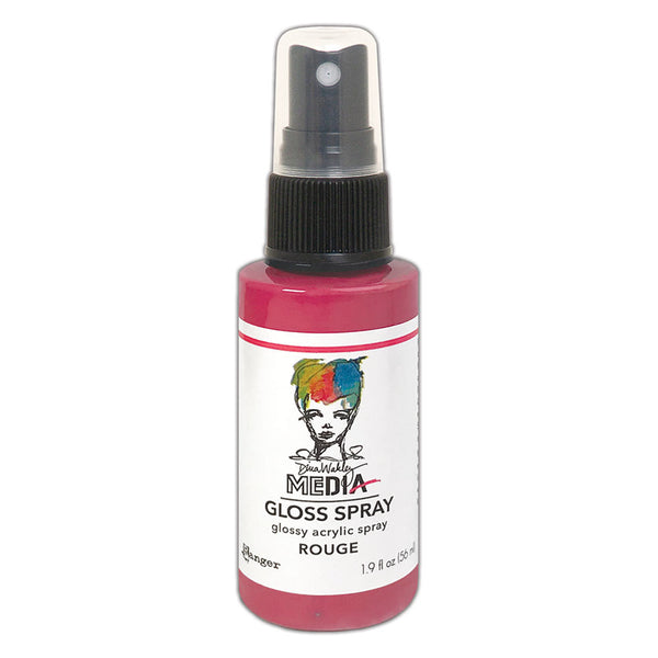 Dina Wakley Media - Gloss Spray, Rouge