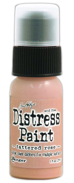 Distress Paint - Tattered Rose 1 Oz.