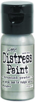 Distress Paint - Brushed Pewter 1 Oz.