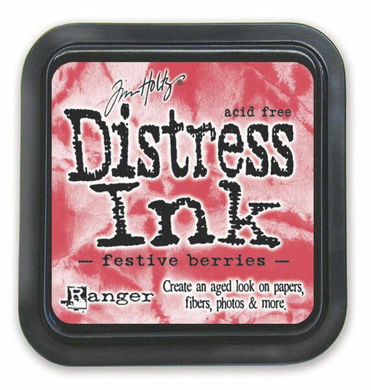 Distress Ink Pad - Festive Berries