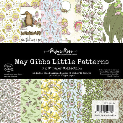 Paper Rose Studio - 6x6 Paper Collection - May Gibbs