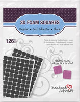 Scrapbook Adhesives 3D Foam Squares Regular