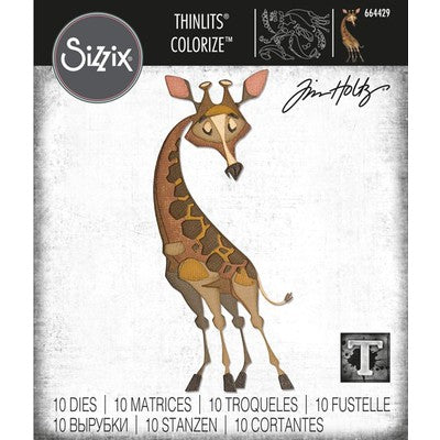 Sizzix - Tim Holtz Thinlits - Colourize - Gertrude