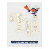 Spellbinders Glimmer Hot Foil Plate, Just Wanted to Say