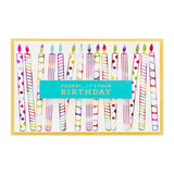 Spellbinders Glimmer Hot Foil Plate, Birthday Celebrations - So Many Candles