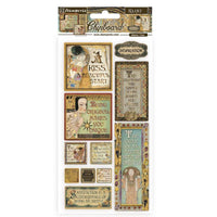 Stamperia - Chipboard - Klimt Collection - Inspirations
