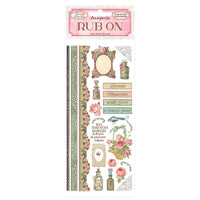 Stamperia  - Rub-Ons - Rose Parfum - Boarders & Parfum