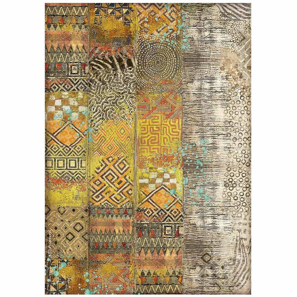Stamperia Rice Paper for Decoupage - Savana - Pattern
