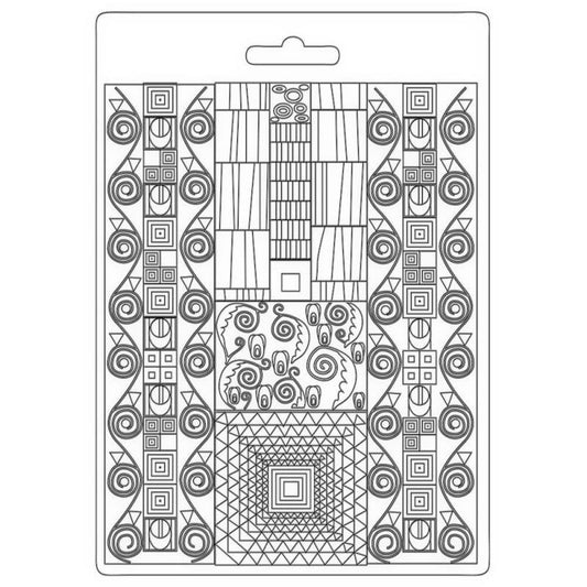 Stamperia - A5 Soft Mould - Klimt Collection - Patterns