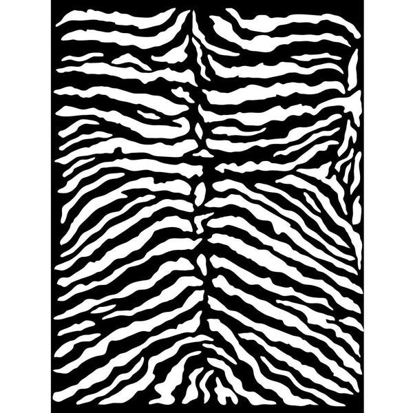 Stamperia - Thick Stencil - Savana - Zebra Pattern