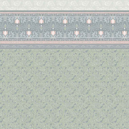 Stamperia - 12x12 Designer paper - 26 Secrets of India - Blue Elephants SBB688