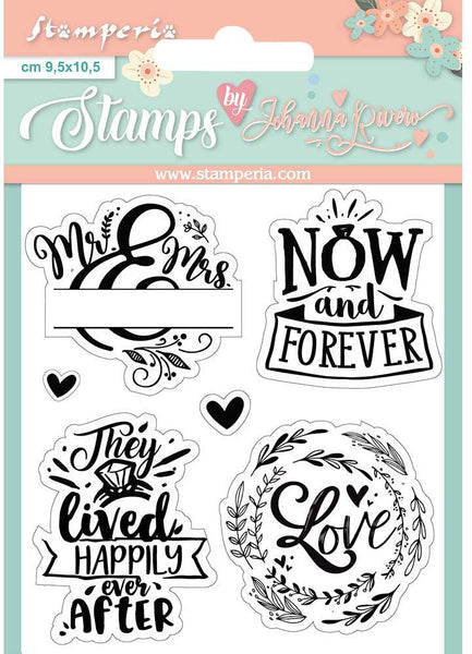 Stamperia - Clear Stamp - Love Story Love Now & Forever