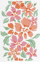 PinkFresh Studio - Seamless Floral Panel - Stencil