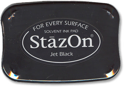 Tsukineko - StazOn Ink Pad, Jet Black