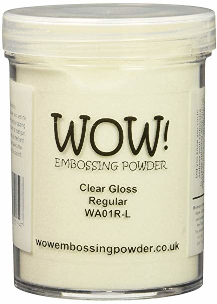 WOW! Embossing Powders - Clear Gloss LARGE 160ml