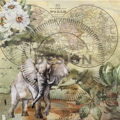Savanna Jungle 6x6 - DIGITAL