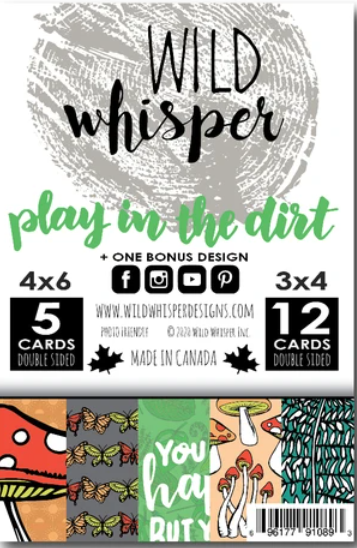 Wild Whisper Designs - Cards Pack - Play in the Dirt