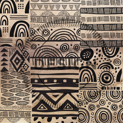 Savanna Jungle Backgrounds 8x8 - DIGITAL
