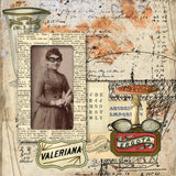 Project Page kits ~ Steampunk Vintage 6x6"