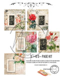 Project Page kits ~ Summer Flowers ~ 6x6"