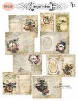 Project Page kits ~ Dragonfly Dance, Journal kit ~ 8.5x11